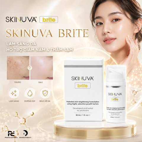 SKINUVA BRITE: Giải Pháp Toàn Diện Cho Làn Da Sáng Khỏe Rạng Rỡ