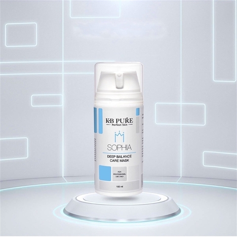 KB PURE SOPHIA DEEP BALANCE CARE MASK: Giải Pháp Chuyên Sâu Cho Làn Da Dầu Mụn & Vấn Đề
