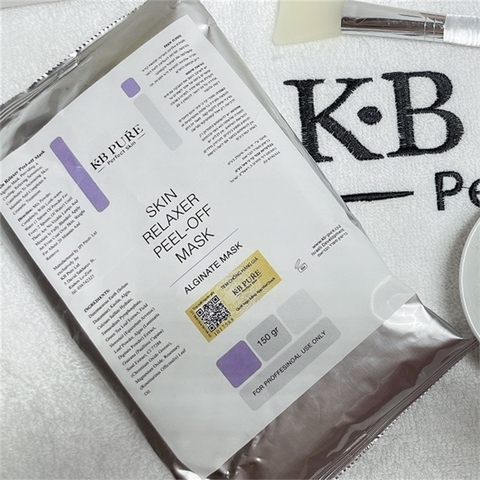 KB PURE SKIN RELAXER PEEL OFF MASK: Mặt Nạ Trà Xanh Giúp Làm Dịu & Thanh Lọc Da
