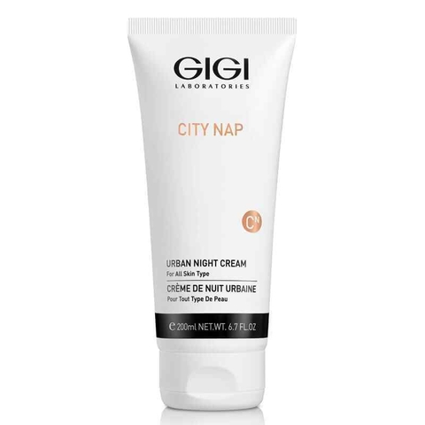 GIGI CITY NAP URBAN NIGHT CREAM / KEM DƯỠNG BAN ĐÊM GIÚP CHỐNG LÃO HOÁ, DUY TRÌ ĐỘ SĂN CHẮC VÀ TÁI TẠO LÀN DA 200ml
