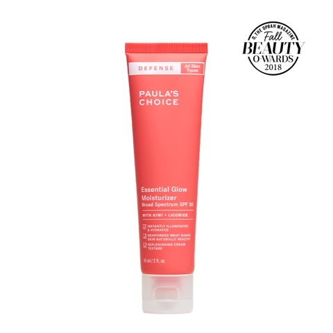PAULA'S CHOICE DEFENSE ESSENTIAL GLOW MOISTURIZER BROAD SPECTRUM SPF 30/ KEM DƯỠNG TÁI TẠO DA CHỐNG NẮNG PHỔ RỘNG PAULA'S CHOICE DEFENSE ESSENTIAL GLOW MOISTURIZER BROAD SPECTRUM SPF 30
