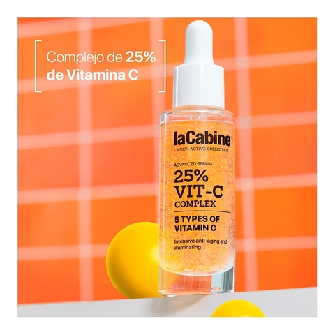 LACABINE 25% VIT-C COMPLEX 5 TUPES OF VITAMIN C / HUYẾT THANH LÀM SÁNG VÀ ĐỀU MÀU DA