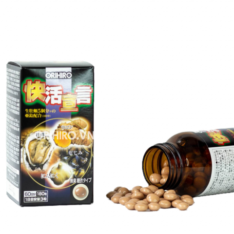 ORIHIRO HÀU & TỎI & NGHỆ / VIÊN UỐNG BỒI BỔ SỨC KHỎE