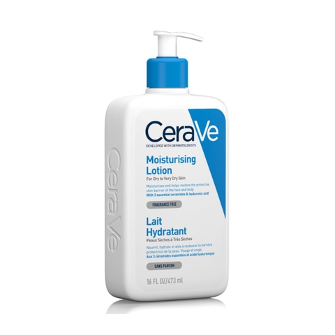 CERAVE MOISTURISING LOTION: Sữa Dưỡng Ẩm Toàn Thân – Cấp Ẩm 24h & Phục Hồi Hàng Rào Bảo Vệ Da