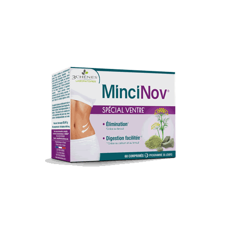 3CHÊNES VENTR’ACTIV ÉLIMINATION – VENTRE / VIÊN UỐNG HỖ TRỢ TIÊU HÓA VÀ GIẢM MỠ BỤNG