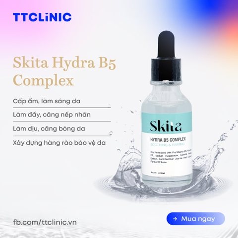 SKITA HYDRA B5 COMPLEX / SERUM DƯỠNG ẨM PHỤC HỒI DA 