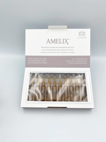 AMELIX SOLUTION / TINH CHẤT SÁNG DA MỜ NÁM