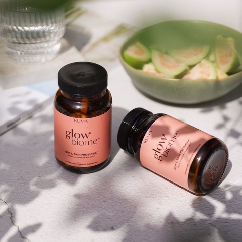 KUMA GLOW BIOME / VIÊN UỐNG CÂN BẰNG HỆ VI SINH, HỖ TRỢ ĐIỀU TRỊ MỤN  
