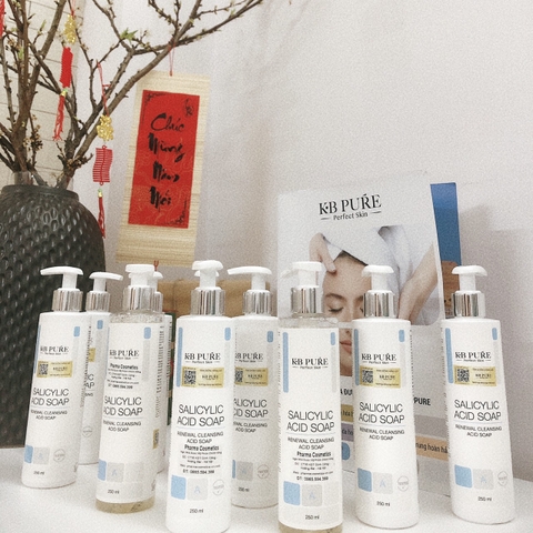 KB PURE SALICYLIC SOAP GEL: TẨY TẾ BÀO CHẾT BHA DẠNG RỬA TRÔI