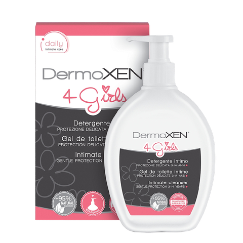 DERMOXEN 4 GIRL: Dung Dịch Vệ Sinh Dịu Nhẹ Chuyên Biệt Cho Bé Gái Trước Tuổi Dậy Thì