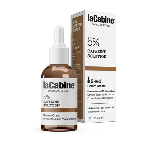LACABINE 5% CAFFEINE SOLUTION SERUM CREAM / KEM SERUM GIẢM BỌNG MẮT VÀ QUẦNG THÂM