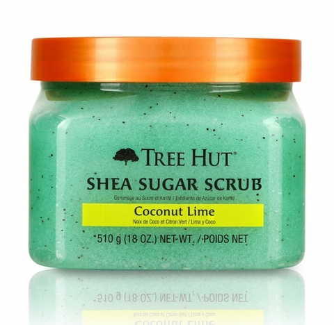 TREE HUT COCONUT LIME SHEA SUGAR SCRUB / TẨY TẾ BÀO CHẾT CƠ THỂ