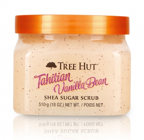 TREE HUT TAHITIAN VANILLA BEAN SHEA SUGAR SCRUB / TẨY TẾ BÀO CHẾT CƠ THỂ