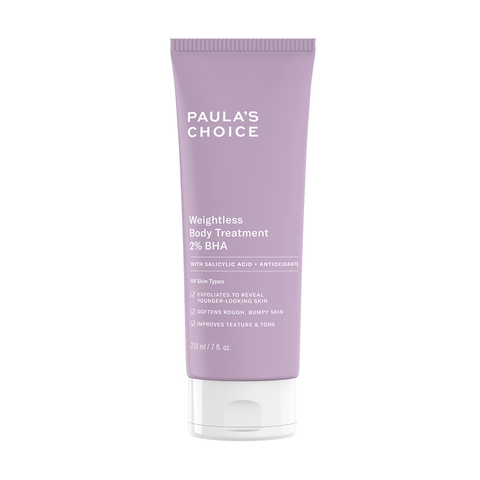 PAULA'S CHOICE WEIGHTLESS BODY TREATMENT WITH 2% BHA 210ML/ LOẠI BỎ TẾ BÀO CHẾT TOÀN THÂN PAULA'S CHOICE WEIGHTLESS BODY TREATMENT WITH 2% BHA 210ML