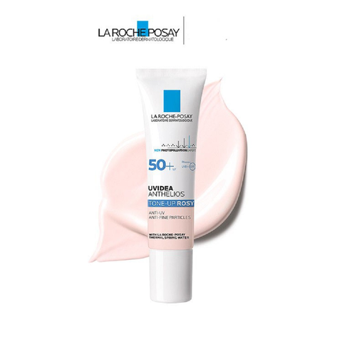 LA ROCHE POSAY UVIDEA TONE UP ROSY / KEM CHỐNG NẮNG GIÚP LÀM SÁNG VÀ CẢI THIỆN SẮC TỐ DA – TÔNG TRẮNG HỒNG