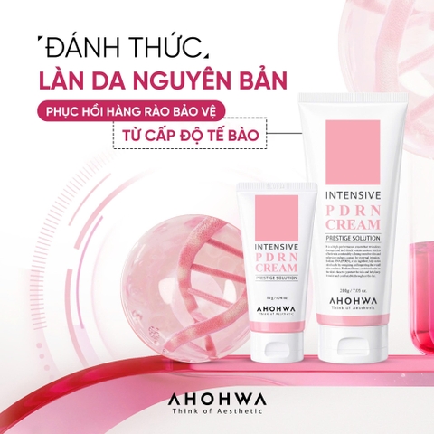 Ahohwa Intensive PDRN Cream – Kem Phục Hồi  Tái Thiết Làn Da Nguyên Bản Cấp Độ Tế Bào