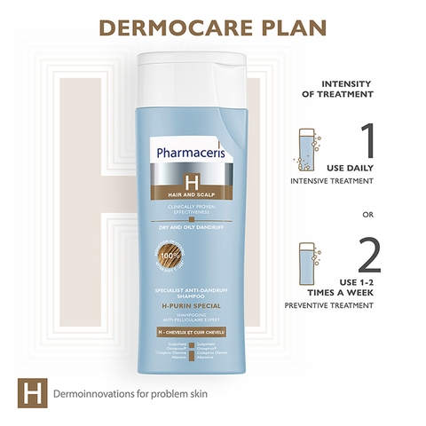 Pharmaceris H-PURIN SPECIAL: Dầu Gội Trị Gàu Chuyên Biệt, Giảm Ngứa Và Cân Bằng Hệ Vi Sinh Da Đầu
