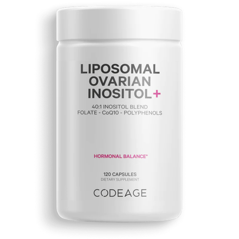 CODEAGE LIPOSOMAL OVARIAN INOSITOL / VIÊN UỐNG BỔ SUNG CHO PHỤ NỮ ĐƯỢC ĐIỀU CHẾ GIÚP HỖ TRỢ SỨC KHỎE BUỒNG TRỨNG VÀ CÂN BẰNG NỘI TIẾT