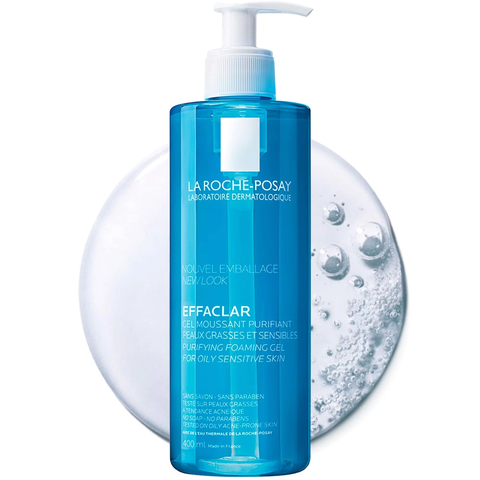 LA ROCHE POSAY EFACLAR PURIFYING FOAMING GEL FOR OILY SENSITIVE SKIN / GEL RỬA MẶT TẠO BỌT LÀM SẠCH DÀNH CHO DA DẦU NHẠY CẢM