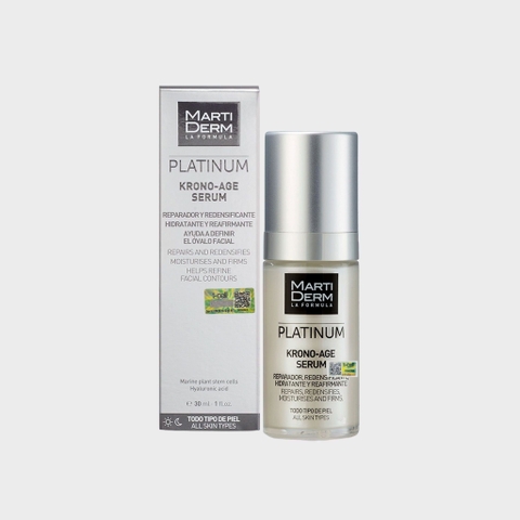 MARTIDERM PLATINUM KRONO-AGE SERUM: Tinh Chất Tái Tạo & Chống Lão Hóa Toàn Diện
