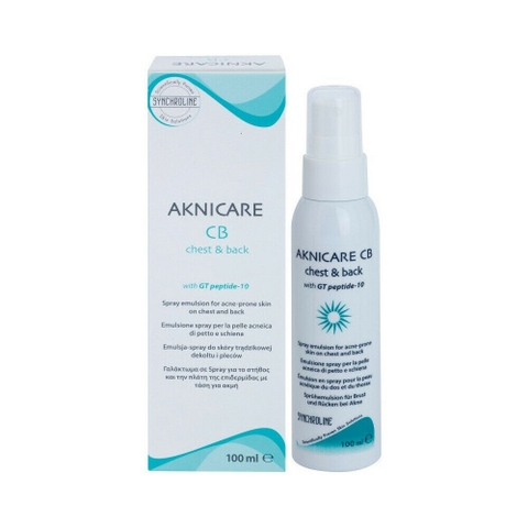 AKNICARE CB CHEST & BACK / CHAI XỊT TRỊ MỤN VÙNG NGỰC VÀ LƯNG