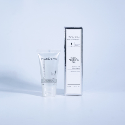 Profiderm Professional GEL Nº1 Facial Polishing Gel: Giải Pháp Làm Sạch Sâu, Ủ Mềm Mụn & Tái Tạo Da