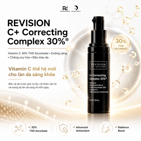 REVISION C+ Correcting Complex 30% – Tinh Chất Vitamin C Cao Cấp Chống Oxy Hoá Dưỡng Sáng, Làm Mều Màu 