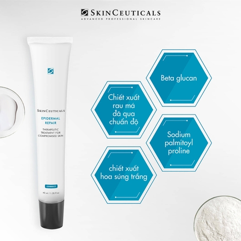 SKINCEUTICALS EPIDERMAL REPAIR: Kem Phục Hồi Chuyên Sâu, Dịu Nhẹ Cho Làn Da Tổn Thương
