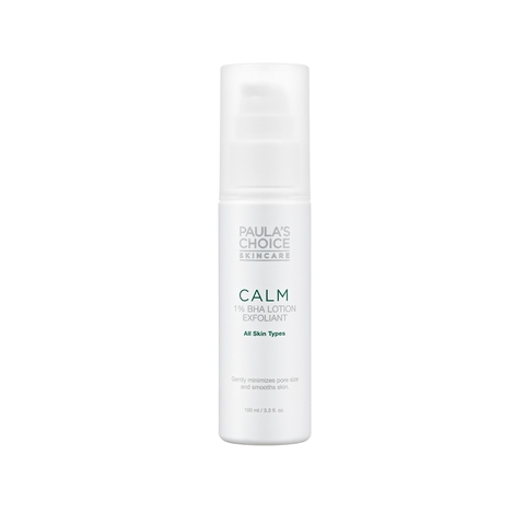 PAULA'S CHOICE CALM 1% BHA LOTION EXFOLIANT 100ML/ GEL TẨY BÀO CHẾT DỊU NHẸ PAULA'S CHOICE CALM 1% BHA LOTION EXFOLIANT 100ML