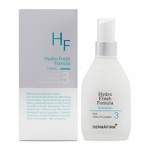 DERMAFIRM HYDRO FRESH FOMULA EMULSION / SỮA DƯỠNG CẤP NƯỚC PHỤC HỒI DA