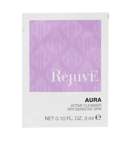REJUVE AURA ACTIVE CLEANSER 3ML/ SỮA RỬA MẶT CHO DA KHÔ/DA NHẠY CẢM REJUVE AURA ACTIVE CLEANSER 3ML