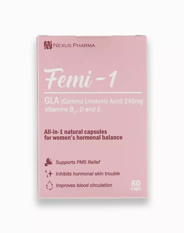 GLUTANEX FEMI-1/ VIÊN UỐNG NỘI TIẾT GLUTANEX FEMI-1