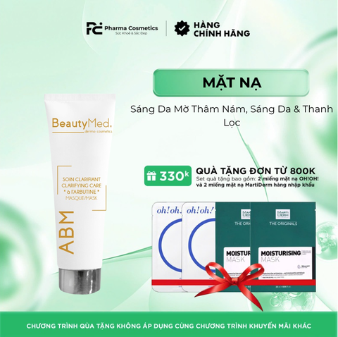 BEAUTYMED ABM SOIN CLARIFIANT - CLARIFYING MASK: Mặt Nạ Sáng Da Mờ Thâm Nám, Sáng Da & Thanh Lọc