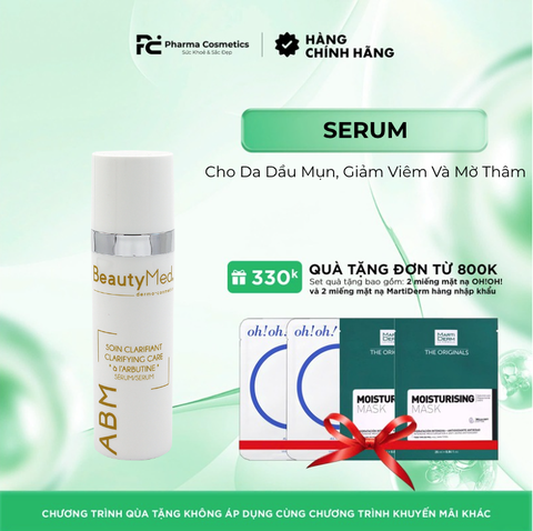 BEAUTYMED ABM CLARIFYING CARE SERUM: Serum Chuyên Sâu Cho Da Dầu Mụn, Giảm Viêm Và Mờ Thâm