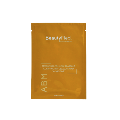 BEAUTYMED CLARIFYING BIO-CELLULOSE MASK - ARBUTIN: Mặt Nạ Dưỡng Sáng, Mờ Thâm Nám Chuyên Sâu