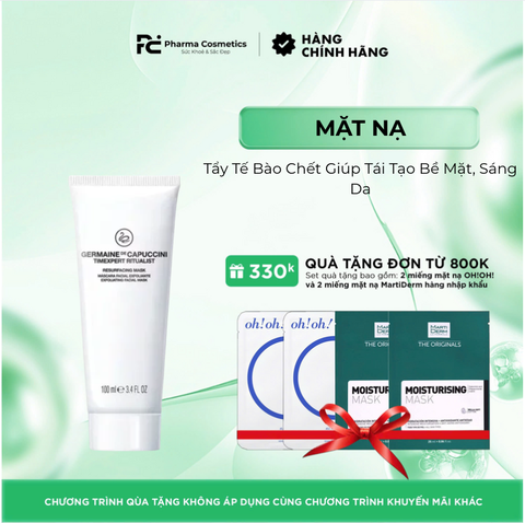 GERMAINE DE CAPUCCINI TIMEXPERT RITUALIST RESURFACING MASK: Mặt Nạ Tẩy Tế Bào Chết Giúp Tái Tạo Bề Mặt, Sáng Da
