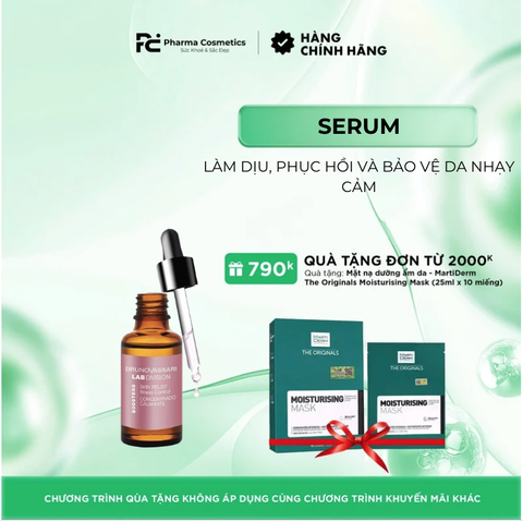 LAB DIVION BOOSTERS_SKIN RELIEF / SERUM LÀM DỊU, PHỤC HỒI VÀ BẢO VỆ DA NHẠY CẢM