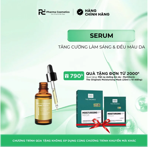 LAB DIVION BOOSTERS_RADIANCE PLUS / TINH CHẤT TĂNG CƯỜNG LÀM SÁNG & ĐỀU MÀU DA