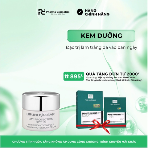 WHITE_DAY PROTECTION SPF15 / KEM ĐẶC TRỊ TRẮNG DA BAN NGÀY SPF15