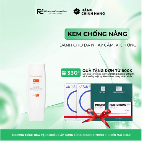 SUN DEFENE_SUN POCKET FLUID SPF50 /  KEM CHỐNG NẮNG DÀNH CHO DA NHẠY CẢM, KÍCH ỨNG