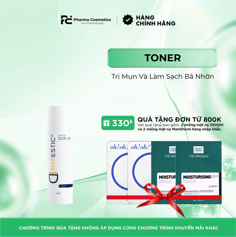 HYAESTIC BHA 2% PORE REFINING - Toner Trị Mụn Và Làm Sạch Bã Nhờn