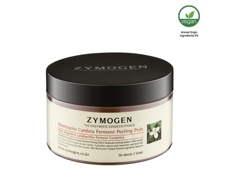 ZYMOGEN Heartleaf Ferment Peeling Pad: Giải Pháp Tẩy Tế Bào Chết Hoàn Hảo Cho Da Mụn