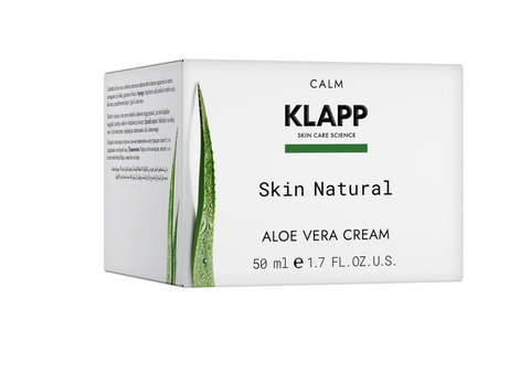 KLAPP Skin Natural Aloe Vera Cream: Kem Dưỡng Lô Hội Phục Hồi, Làm Dịu & Tái Tạo Da Chuyên Sâu