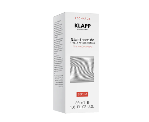KLAPP Niacinamide Triple Action Refine 10% Serum: Tinh Chất Trẻ Hóa, Se Khít Lỗ Chân Lông & Phục Hồi Hệ Vi Sinh Da
