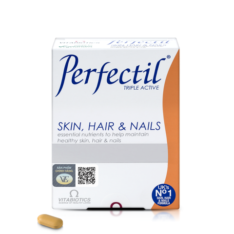 VITABIOTICS PERFECTIL SKIN HAIR & NAILS / VIÊN UỐNG NUÔI DƯỠNG DA, MÓNG VÀ TÓC 