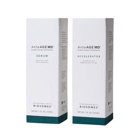 ANTEAGE MD BIOSOME SYSTEM / BỘ ĐÔI SẢN PHẨM KHÁNG VIÊM, TRẺ HÓA VÀ PHỤC HỒI DA 