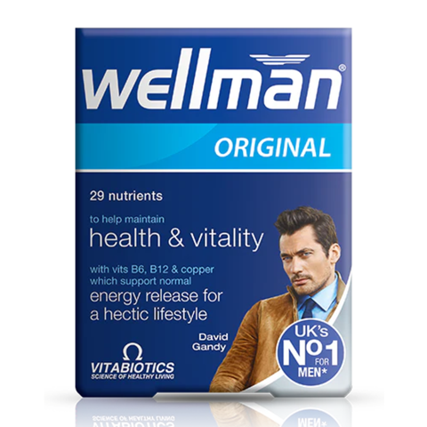 VITABIOTICS WELLMAN ORIGINAL / VIÊN UỐNG TĂNG CƯỜNG SỨC KHOẺ PHÁI MẠNH 