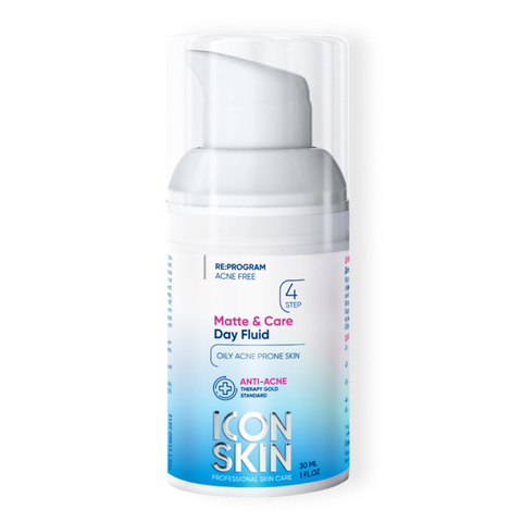 ICON SKIN MATTE & CARE DAY FLUID / KEM DƯỠNG BAN NGÀY 
