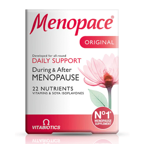 VITABIOTICS MENOPACE ORIGINAL / VIÊN UỐNG CÂN BẰNG NỘI TIẾT CHO PHỤ NỮ TIỀN&MÃN 