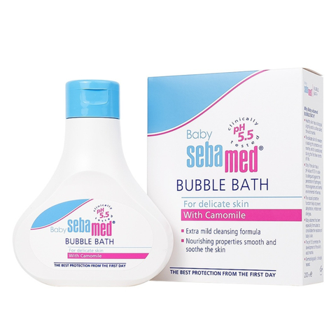 SEBAMED BABY BUBBLE BATH / SỮA TẮM TẠO BỌT EM BÉ 